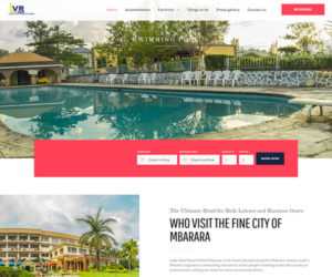 Hotel website design Uganda