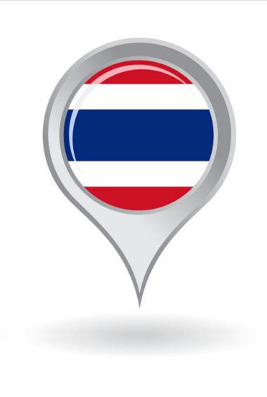 Thailand flag icon vector for your web design, - Stock