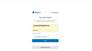 virtual paypal account