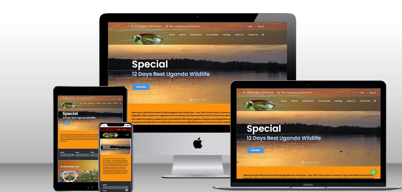 TOURS AND TRAVEL WEB DESIGN