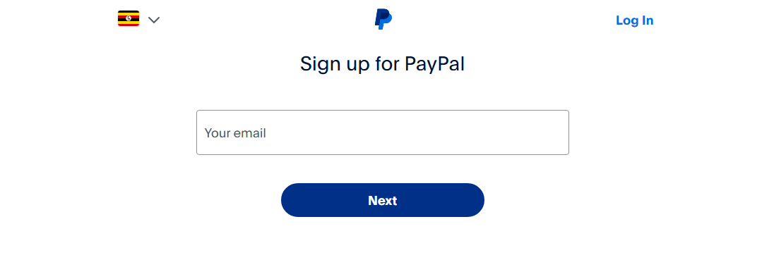 Personal Uganda Paypal account setup