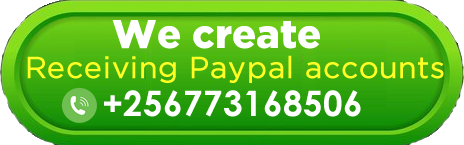 How to create a paypal accoun tin uganda which can receive