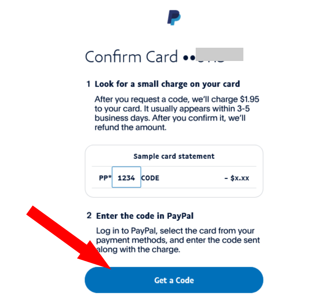 Paypal Uganda card verification